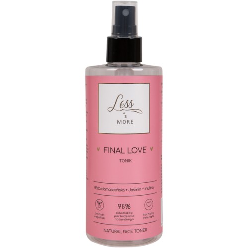 Less is More Final Love 250ml - tonik łagodząco-nawilżający