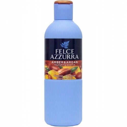 Felce Azzurra Amber Argan body wash 650ml - Żel do mycia ciała bursztyn argan