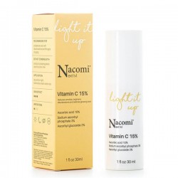 Nacomi Next Level Serum Vitamin C 15% 30ml - serum wygładzająco-rozjaśniające