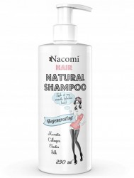 Nacomi Natural Shampoo Regenerating 250ml - Szampon odżywczo-regenerujący