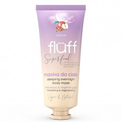 Nacomi Fluff SuperGood Sleeping Overnight Body Mask 150ml - Maska do ciała szarlotka 