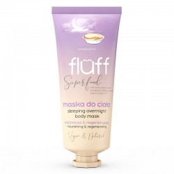 Nacomi Fluff SuperGood Sleeping Overnight Body Mask 150ml - Maska do ciała masło kambucha