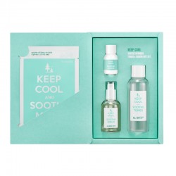 Keep Cool Soothe Bamboo Toner and Serum Gift Set - zestaw nawilżająco-łagodzący