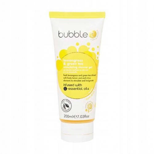 Bubble T Lemongrass & Green Tea Shower Gel 200ml - Żel pod prysznic