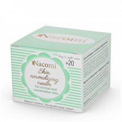 Nacomi Skin Normalizing Cream 50ml - normalizujący krem na dzień 20+