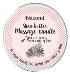 Nacomi Shea Butter Massage Candle Maroccan 150g - świeca do masażu 
