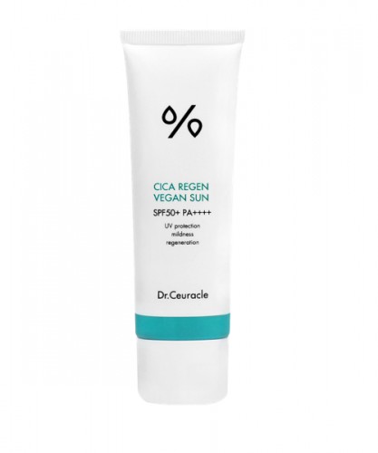 Dr. Ceuracle Cica Regen Vegan Sun SPF50+ PA++++ 50ml - Krem-żel z filtrem 