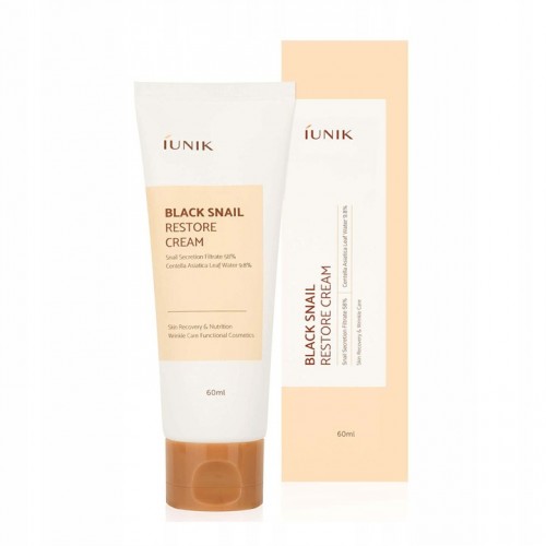 IUNIK Black Snail Restore Cream 60ml - krem przeciwstarzeniowy