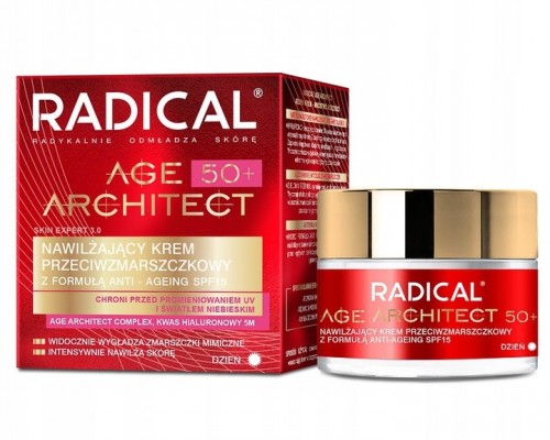 Farmona Radical Age Architect 50+ 50ml - przeciwzmarszczkowy Krem Nawilżający