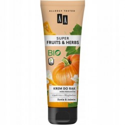 AA Super Fruits & Herbs Krem do Rąk Dynia i Jaśmin 100ml