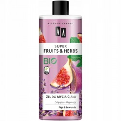 AA Fruits Herbs Figa i Lawenda Żel do Mycia Ciała 500ml