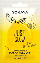 Soraya Just Glow Opalizująca Maska Peel-off 1szt