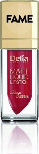 Delia Fame Matt Liquid Lipstick 5ml - płynna matowa pomadka