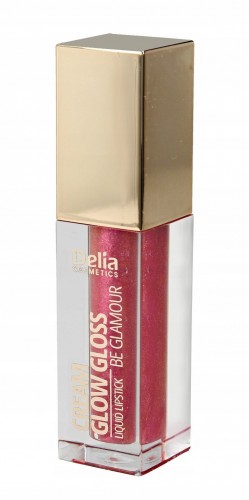 Delia Be Glamour Cream Glow Gloss Sparkle 5ml - pomadka z drobinkami