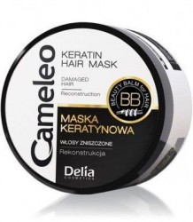 Delia Keratin Hair Mask 200ml - Maska keratynowa do włosów zniszczonych 