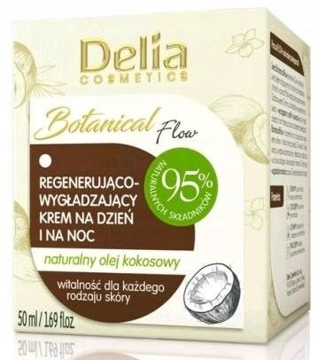 Delia Cosmetics Botanic Flow Krem Regenerująco-wygładzający 50ml
