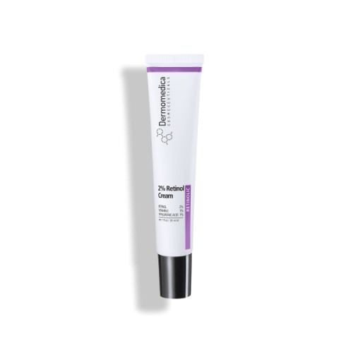 Dermomedica Anti-Aging Zestaw 2% Retinol Cream 30ml + Snail Serum 30ml + uszy królika róż