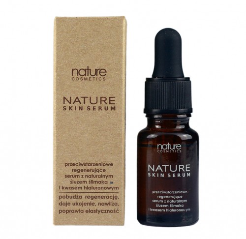 Nature Cosmetics Nature Skin Serum - Przeciwstarzeniowe serum regenerujące