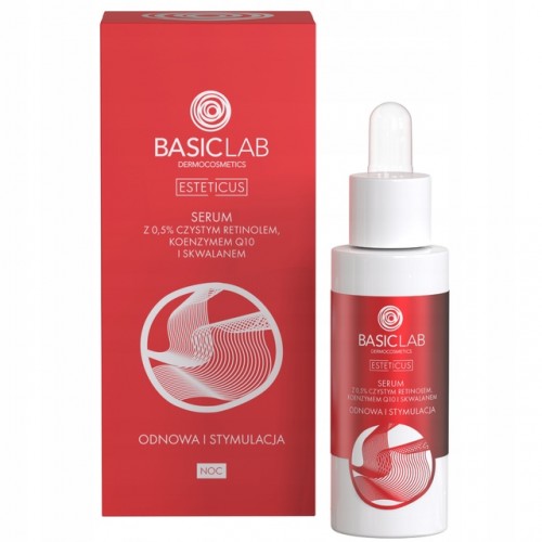 BasicLab Esteticus serum z Retinolem 0,5% Odnowa i Stymulacja 