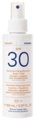 Korres Yoghurt Sunscreen Spray Emulsion Body+Face SPF30 150ml - emulsja ochronna 