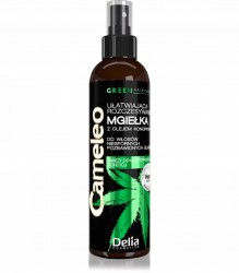 Delia Cameleo Green Hair Care 200ml - Mgiełka Ułatwiająca Rozczesywanie Z Olejem Konopnym