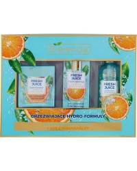 Bielenda Fresh Juice Pomarańcza Zestaw Krem 50ml + Esencja 110ml + Żel 190g