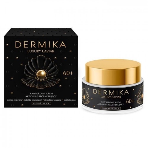 Dermika Luxury Caviar 60+ Kawiorowy krem aktywnie regenerujący 50ml