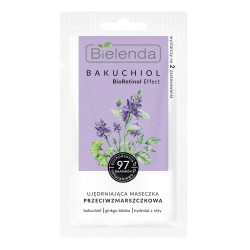 Bielenda Bakuchiol BioRetinol Effect Ujędrniająca maseczka przeciwzmarszczkowa 8g