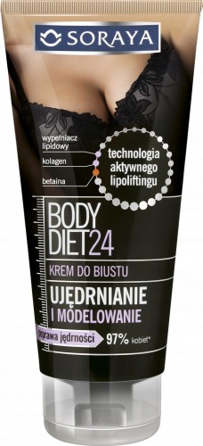 Soraya Body Diet 24 Ujędrnianie i Modelowanie Krem do Biustu 150ml