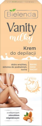 Bielenda Vanity Milky Krem do depilacji z Mleczkiem Migdałowym 100ml