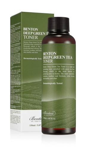 BENTON Deep Green Tea Toner 150ml - tonik nawilżająco-łagodzący