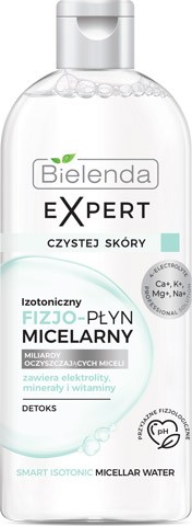 Bielenda Expert Czystej Skóry Izotoniczny fizjo-płyn micelarny detoks 400ml