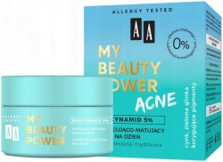 AA My Beauty Power Acne cream 50ml - Korygująco-Matujący Krem na Dzień