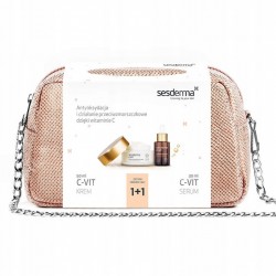 SESDERMA C-VIT Zestaw Serum 30ml + Krem 50ml + Torebka