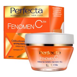 Dax Perfecta Fenomen C 70+ SPF6 50ml - krem Odbudowa i Regeneracja, Wypełnienie Zmarszczek