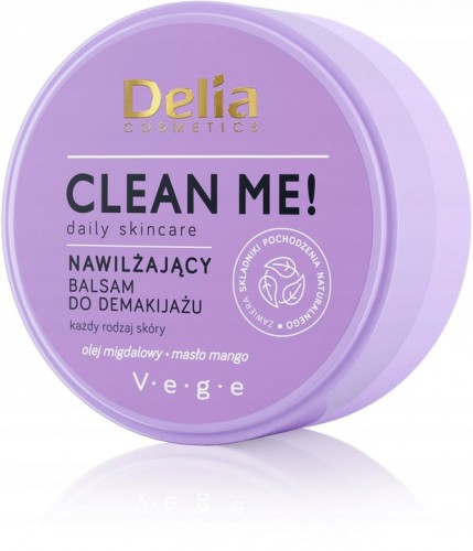 Delia Clean Me Nawilżający Balsam do Demakijażu 40g