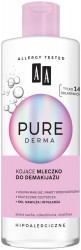 AA Pure Derma kojące mleczko do demakijażu do skóry suchej 200ml