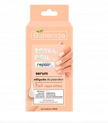 Bielenda Total Nail Repair Serum 7w1 10ml - Odżywka dla ekstremalnie zniszczonych paznokci
