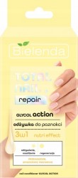 Bielenda Total Nail Repair Glycol Action 3w1 10ml - Odżywka dla przesuszonych, zniszczonych paznokci