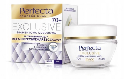 Dax Perfecta Exclusive Diamentowa Odbudowa 70+ 50ml - krem przeciwzmarszczkowy