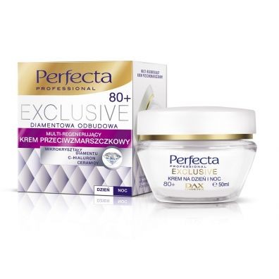 Dax Perfecta Exclusive Złota Regeneracja 75+ 50ml - krem intensywnie odbudowujący 