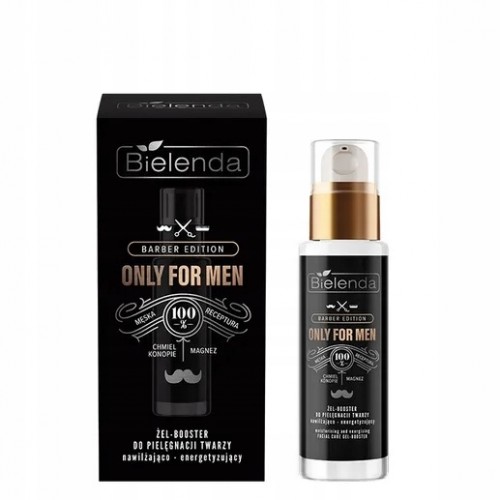 Bielenda Only for Men Barber Żel-booster nawilżająco-energetyzujący 30ml