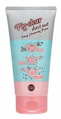 Holika Holika Pig Clear Dust Out Deep Cleansing Foam 150ml - Pianka oczyszczająco-wygładzająca