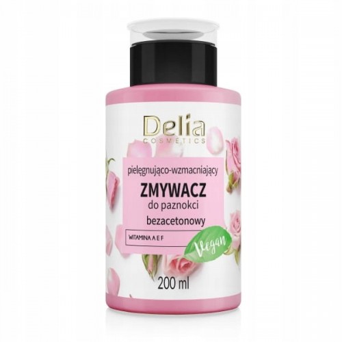 Delia Vege Bezacetonowy Zmywacz do paznokci 200ml