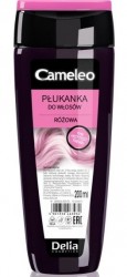 Delia Cameleo Różowa Płukanka do Włosów z wodą różaną 200ml