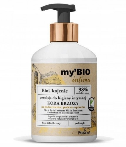 Farmona my`BIO Intima Emulsja do higieny intymnej kora brzozy 250ml