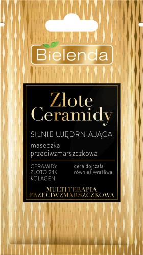 Bielenda Złote Ceramidy Maska Przeciwzmarszczkowa 8g