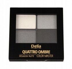 Delia Quattro Ombre Color Master Eyeshadow 4x1.5g - paleta cieni do powiek