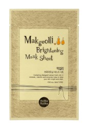 Holika Holika Makgeolli Brightening Mask Sheet 1szt - maska rozjaśniająca 