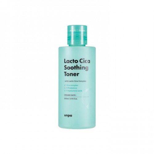 Unpa Lacto Cica Soothing toner - Tonik Łagodzący